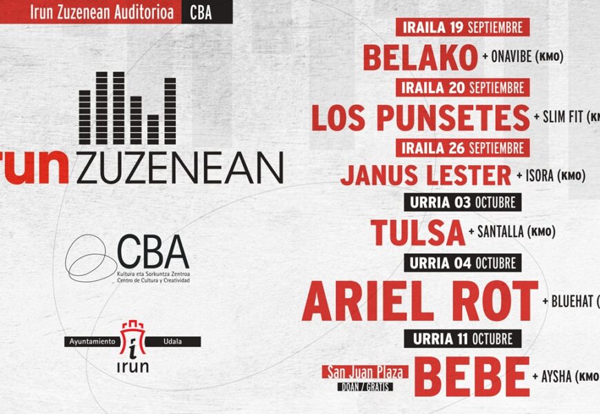 Salgai daude dagoeneko Irun Zuzenean jaialdiaz gozatzeko sarrerak