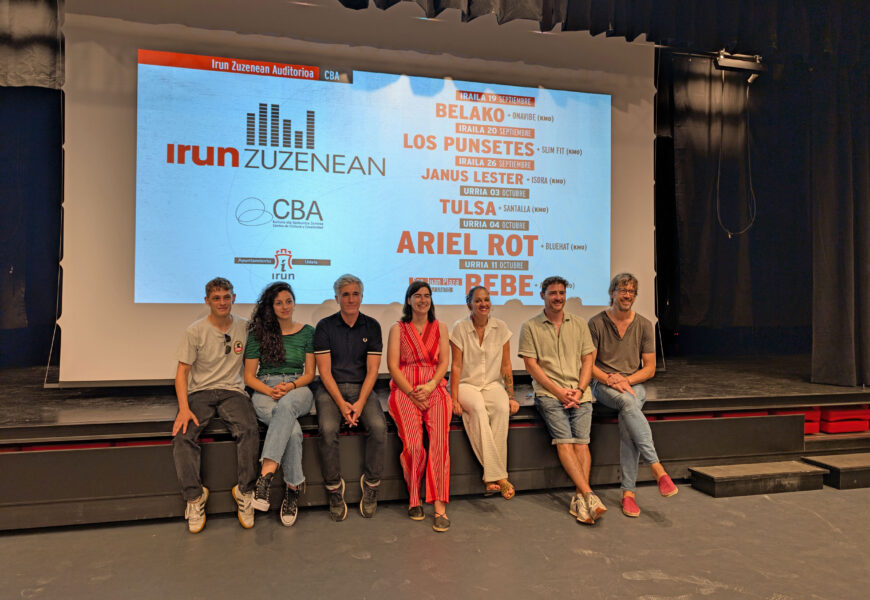 Irun Zuzenean jaialdiak formatu berritua dakar CBAko eszenatoki berria estreinatzeko Irun Zuzenean jaialdiak formatu berritua dakar CBAko eszenatoki berria estreinatzeko