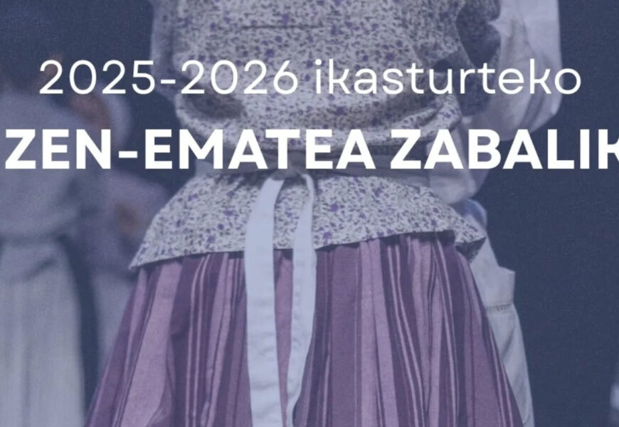 Irailarekin batera Kemen dantza taldeak ikasturte berrirako izen ematea ireki du Irailarekin batera Kemen dantza taldeak ikasturte berrirako izen ematea ireki du