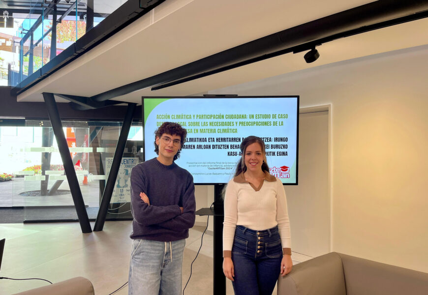 6. GazteARTEan bekak Irungo gazteek klimaren inguruan dituzten kezkak ikertu ditu
