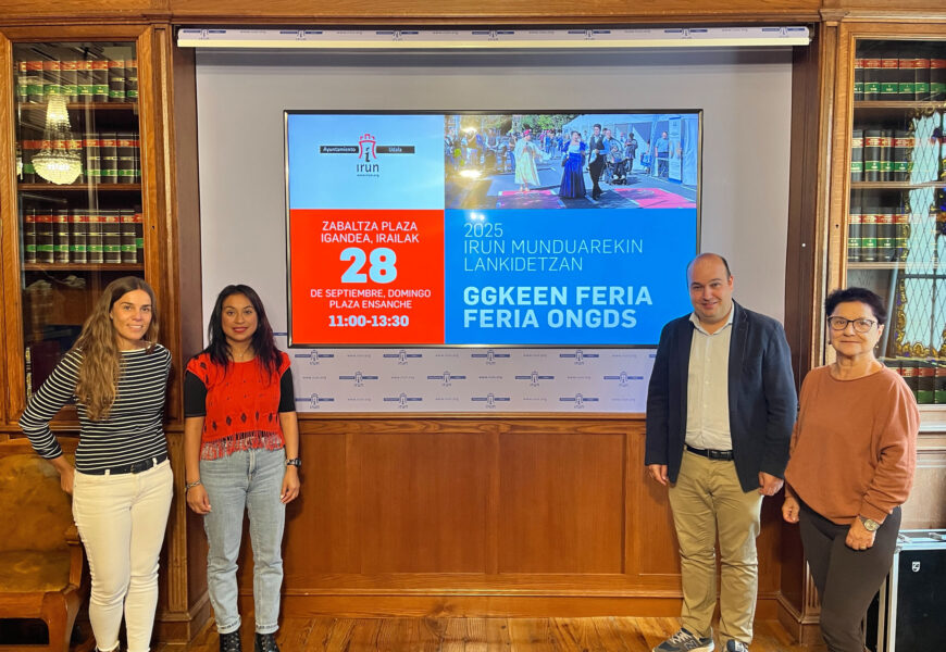 Garapenerako Gobernuz Kanpoko Erakundeen Azoka hartuko du Colón pasealekuak igande honetan