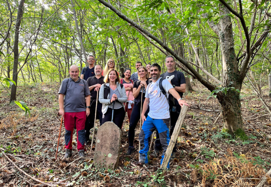 Udalbatzak Mugarrien ibilbideko 2. zatia oinez berrikusi du gaur