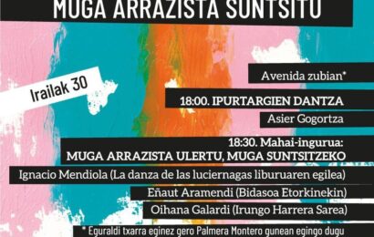 Muga arrazista desagerrarazteko helburuz ekintzak egingo dira Avenida zubian gaur arratsaldean