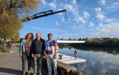 Real Unión ibilbidean ontziraleku berria jartzeko lanak amaitzear daude