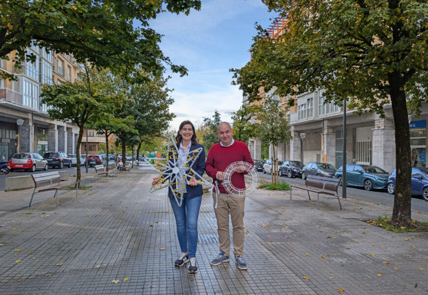 Hiriko erdigunea eta auzoak ohi baino gehiago argiztatuko dira aurtengo Gabonetan