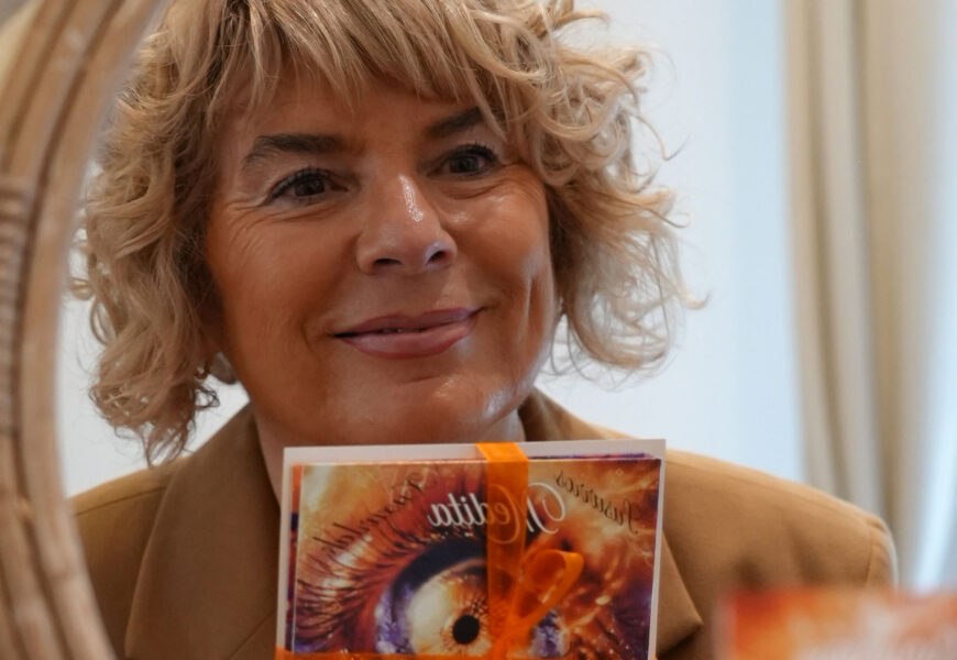 “Medita” proiektuan arima, natura eta poesia elkartu ditu Nekane Sánchez Aramendik gogoetetan “Medita” proiektuan arima, natura eta poesia elkartu ditu Nekane Sánchez Aramendik gogoetetan