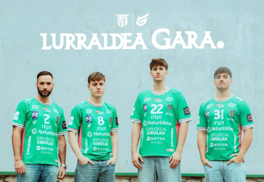 Bidasoak “Lurraldea Gara” sortu du lurraldearekiko eta eskubaloiarekiko konpromisoa sendotzeko