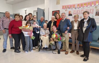 María Sánchez Gómez, Irungo emakume adintsuenak, 109 urte bete ditu