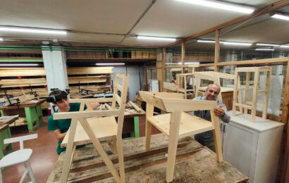 Bidasoa LHIIko Zurgintzako ikasleek “Aulkia berdiseinatzen” erronka kalera aterako dute