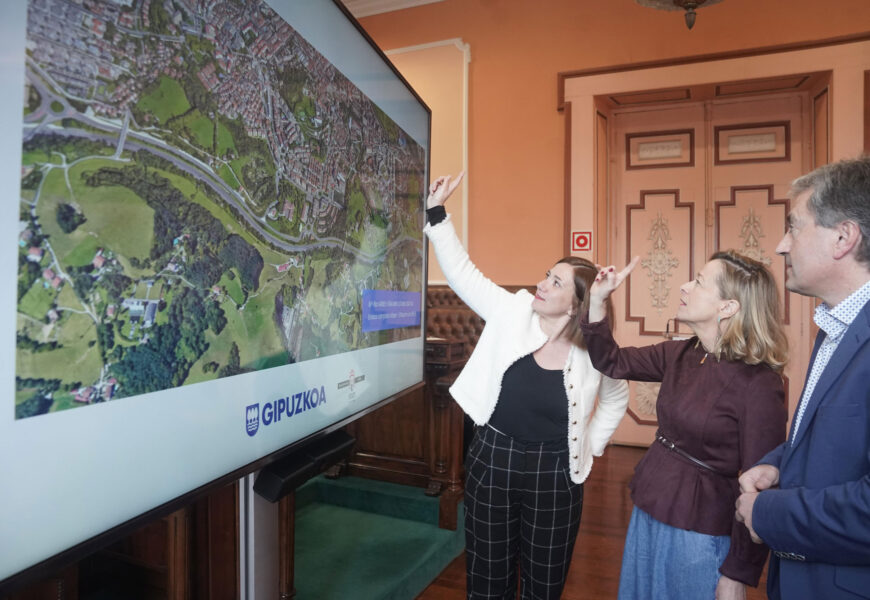 AP-8 autobidean Arbes-Oinaurre lotune osoa eraikitzeko hitzarmena sinatu da gaur