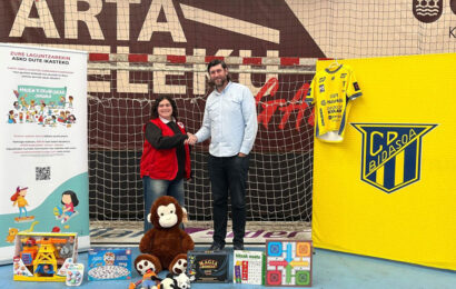 Bidasoa kirol elkarteak Gurutze Gorriko kanpainarentzako jostailuak bilduko ditu abenduaren 12an