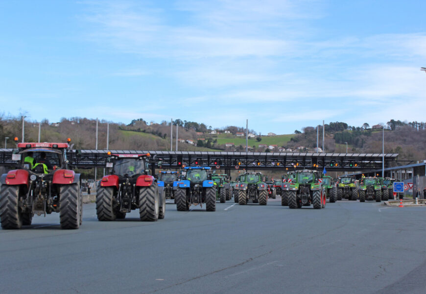 Biriatuko ordainlekuko kontzentrazioak eguerdian muga inguruan ilarak sortuko dituela aurreikusten da