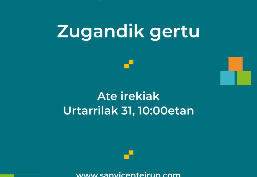 San Vicente de Paúl Ikastetxeak ate irekien jardunaldia antolatu du