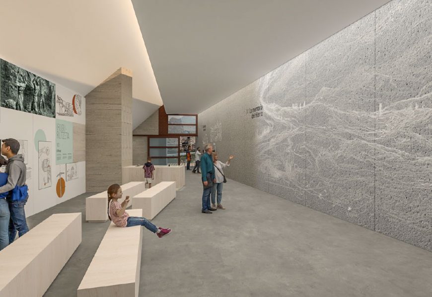 Irugurutzetako Labeetako interpretazio-zentroak puntako ikus-entzunezko baliabideak edukiko ditu