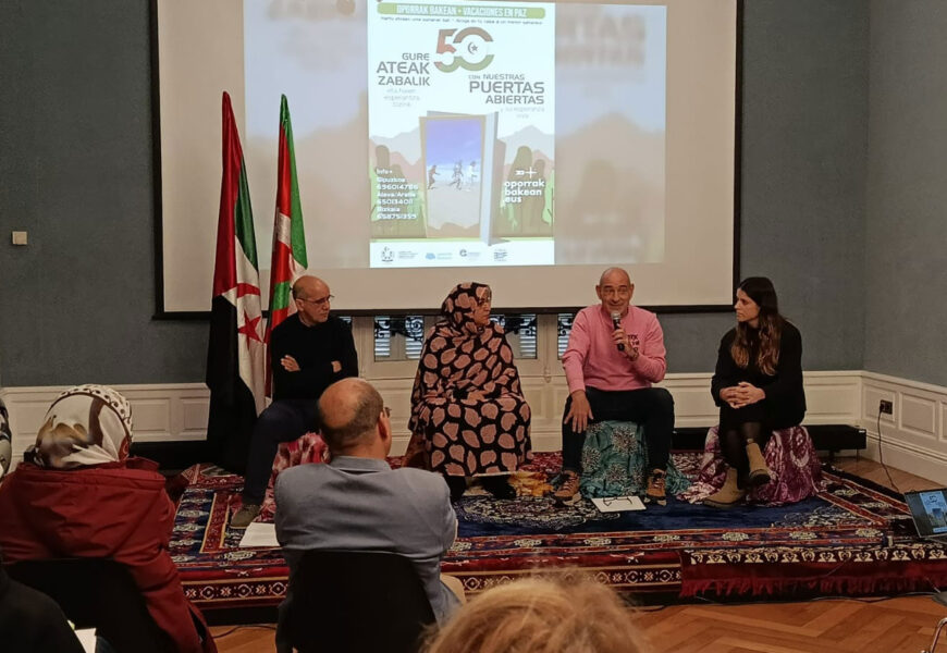 Oporrak Bakean kanpaina martxan egongo da otsailaren 15era arte haur sahararrentzat harrera-familiak bilatzeko