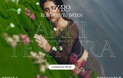 Izarok Ficoban eskainiko duen kontzertuarekin hasiko du 2027ko bira berria