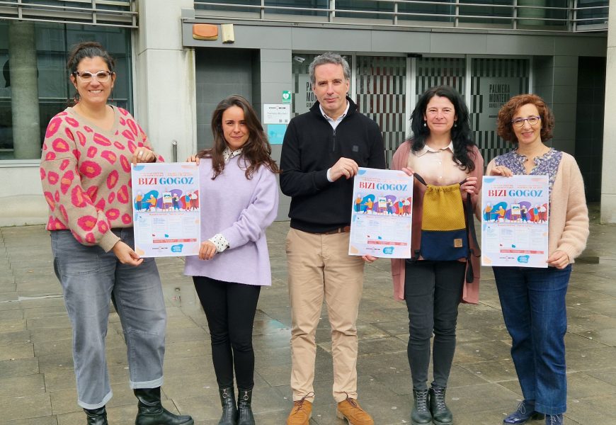 Lau tailer eskainiko ditu Bizi Gogoz programak urteko lehen seihilekoan zehar