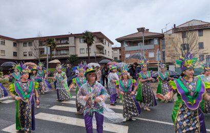 Euriak ez zuen lnauterietako desfilea galdu larunbatean eta igandean