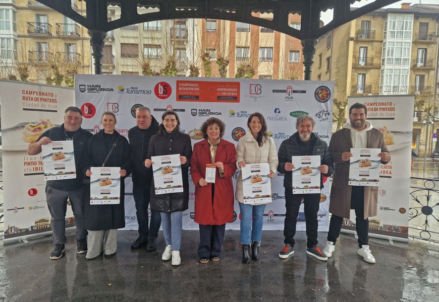 30 taberna baino gehiagok parte hartuko dute Irun Hiria Pintxo Ibilbidearen lehen edizioan