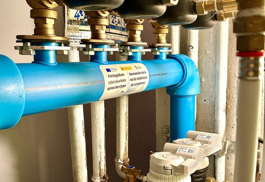 Irunen 3.000 ur-kontagailu ordezkatzeko lanak hasiko dira datozen egunetan