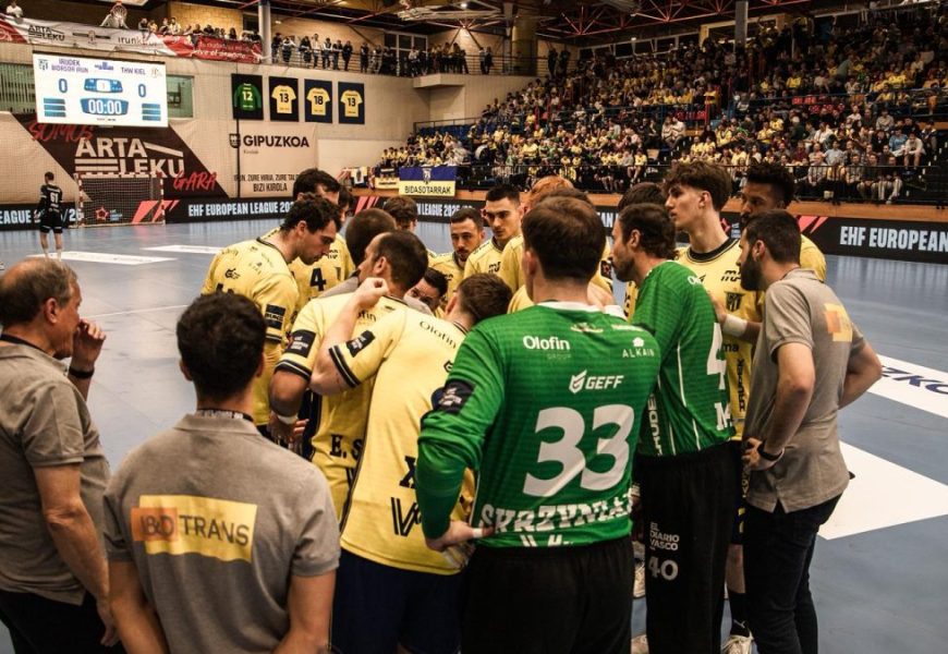 Irudek Bidasoa Irunen borroka ez da nahikoa izan THW Kiel taldea etxean garaitzeko