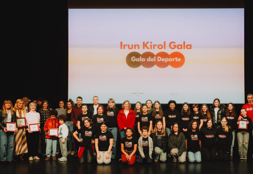 Irunek bere kirolarien talentua eta ahalegina goratu ditu 2026ko Kirol Galan