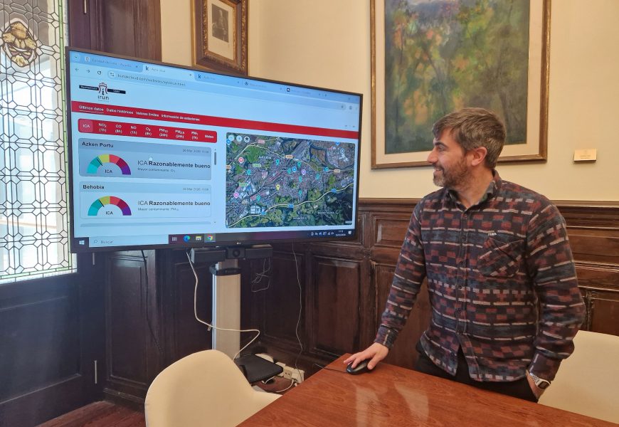 Airearen kalitateari buruzko datuak herritarren esku daude jada udal webgunean