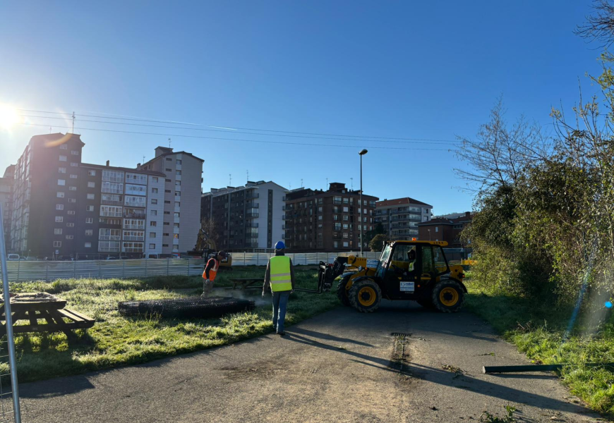 San Migel eta Anaka arteko urbanizazio obren lehen fasea hasi da aste honetan