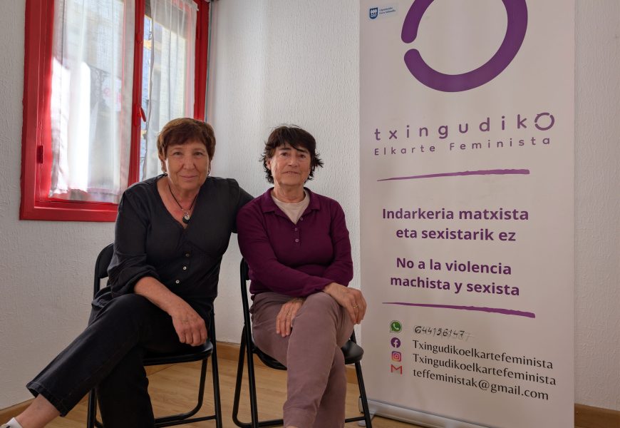 Txingudiko Elkarte Feminista eta emakumeen arteko aliantza berriak Irunen