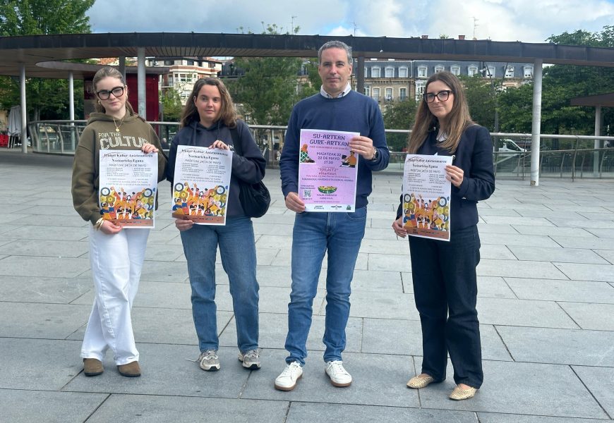 Irunek kultur aniztasuna ospatuko du maiatzaren 24an Zabaltza plazan