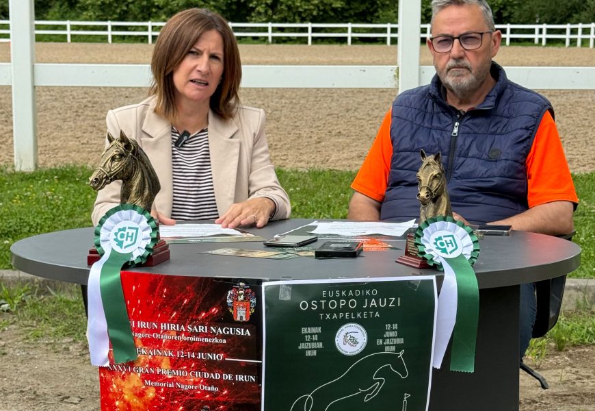 Jaizubiak Euskadiko Oztopo Jauzi Txapelketa eta Irun Hiria Sari Nagusia hartuko ditu asteburu honetan Jaizubiak Euskadiko Oztopo Jauzi Txapelketa eta Irun Hiria Sari Nagusia hartuko ditu asteburu honetan