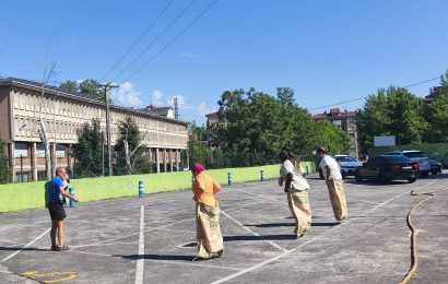 Ikasturte amaierako jai handiarekin agurtu dute ikasturtea Bidasoaldea HHIn
