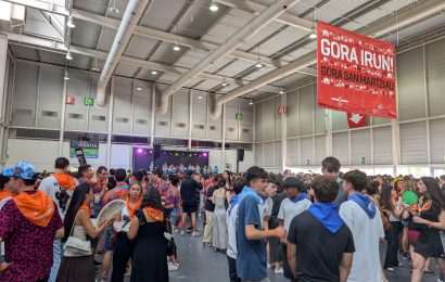 Milaka lagunek jai giroan bete dituzte hiriko kaleak ekaineko hirugarren asteburuan