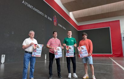 Unai Amiano txapeldun irundarrak jokatuko du Uranzu frontoiko uztailaren 1eko Pilota Jaialdia