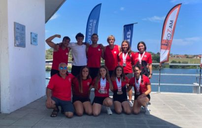 Bost dominarekin amaitu du denboraldia piraguismo taldeak Espainiako Sprint Txapelketan Bost dominarekin amaitu du denboraldia piraguismo taldeak Espainiako Sprint Txapelketan