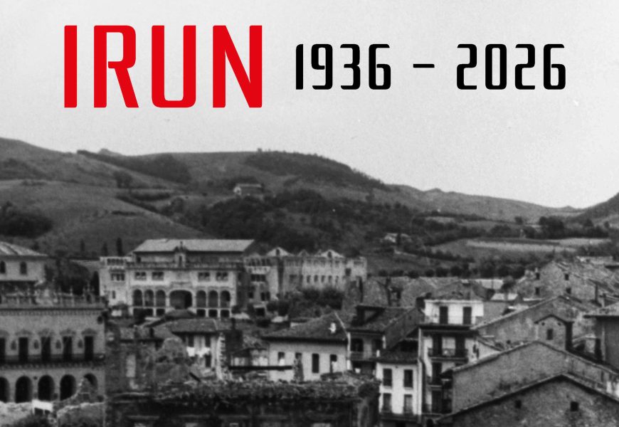 ‘Irun 1936-2026’ memoria egitaraua abiatuko da aste honetan hirian ‘Irun 1936-2026’ memoria egitaraua abiatuko da aste honetan hirian