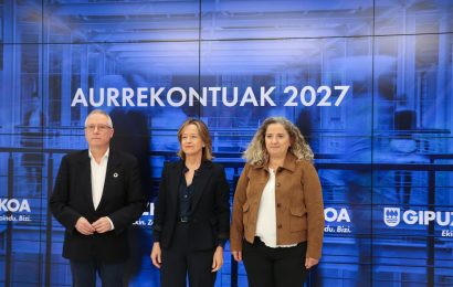 Aldundiak 1.433 milioi bideratuko ditu Gipuzkoara 2027an eta funtsezko proiektuak bultzatuko ditu Irunen