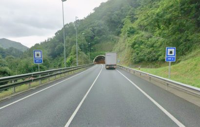 N-121-A errepidea erabat moztuko da datorren astean Irun eta Endarlatsa artean bidezorua berritzeko