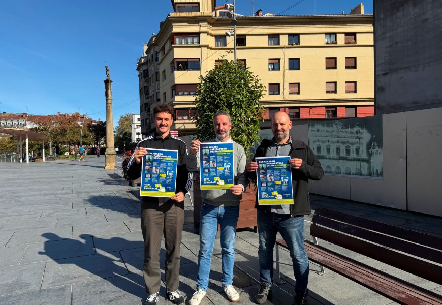Urriaren 30etik abenduaren 9ra ospatuko dute Euskararen Eguna Irunen
