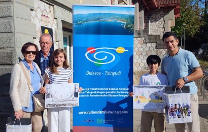 «Marraztu Bidasoa 2026» haurren marrazki lehiaketako sariak banatu ditu Partzuergoak 