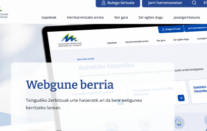 Txingudiko Zerbitzuak webgunea berritu du herritarrei izapideak errazteko eta online hitzordua txertatzeko